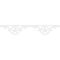 Ekena Millwork Austin Architectural Grade PVC Running Trim, 8"H x 5/8"P x 48"L RUNP08X0625X48AUS - alternate 6